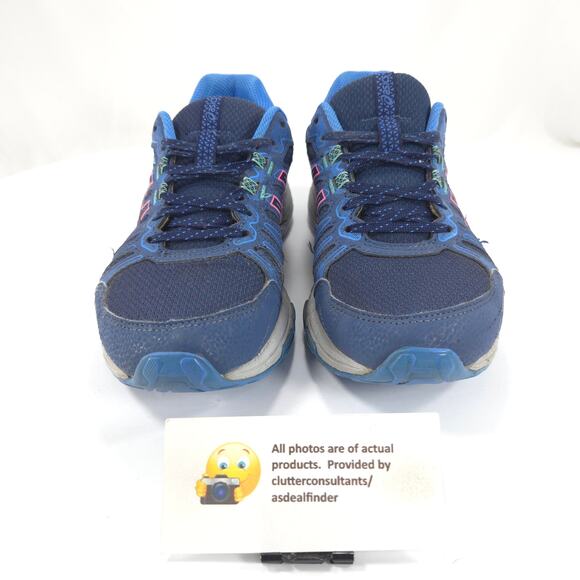 Asics Gel-Venture 7 Athletic Lace Up Running Shoes Womens Size 7.5 1012A476 Blue - Picture 2 of 9